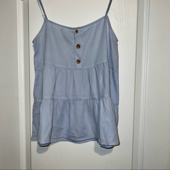NWT - Paper Crane Tiered 3 Button Cami 🌸 - Picture 6 of 9